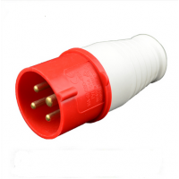 Industrial Plug and Socket, 3pin, 4pins, 5pins IP44/IP67